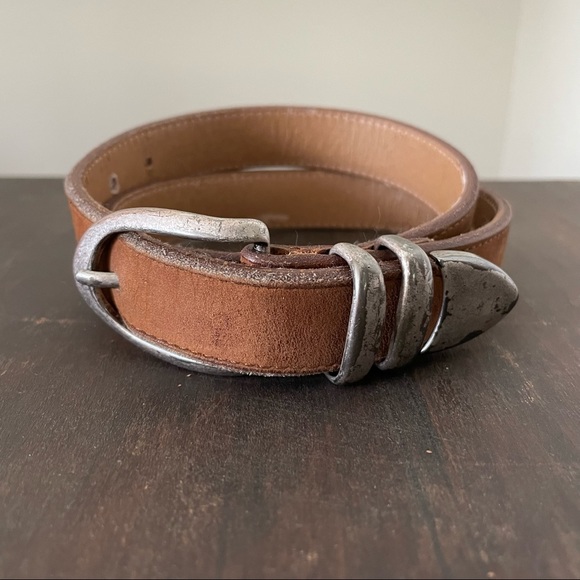 Dockers Western Leather Belt - Picture 2 of 7